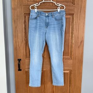Sonoma Women's Light Wash 14S Skinny Jeans